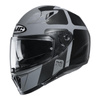 Kask integralny HJC I70 PRIKA GREY/BLACK czarny szary
