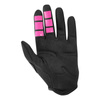 Rękawice cross dziecięce FOX JUNIOR DIRTPAW BLACK/PINK czarny różowy