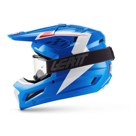 Kask cross LEATT KIT MOTO 3.5 BLUE niebieski