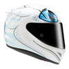 Kask integralny HJC RPHA 12 LIGHT FURY UNIVERSAL LIGHT BLUE niebieski biały