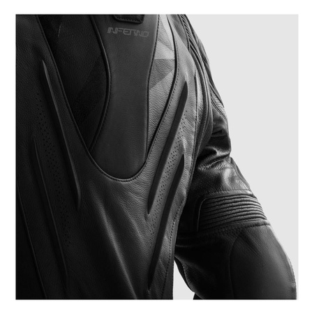 Kurtka skórzana REBELHORN INFERNO BLACK czarny