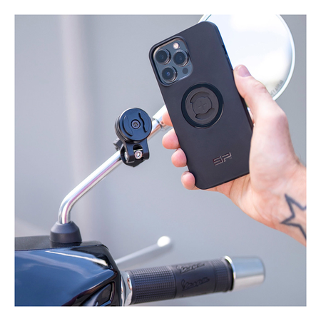 Uchwyt do mocowania SP CONNECT+ MIRROR MOTO MOUNT PRO NA LUSTERKO BLACK czarny