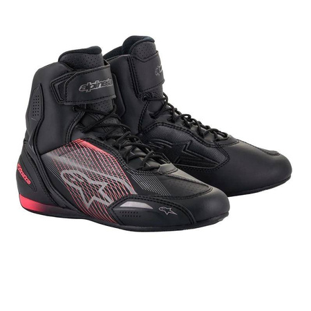 Buty krótkie damskie ALPINESTARS FASTER-3 LADY BLACK/GUN METAL DIVA PINK czarny różowy