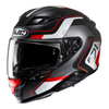 Kask integralny HJC F71 ARCAN BLACK/RED szary czerwony czarny biały