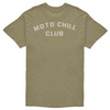 Koszulka T-shirt BROGER MOTO CHILL CLUB OLIVE zielony