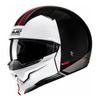Kask otwarty z wpinaną szczęką HJC I20N VENA BLACK/WHITE czarny biały