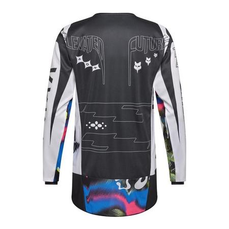 Bluza cross FOX 180 IMAGE COSMO WHITE/BLACK biały czarny