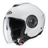 Kask otwarty HJC I40 SEMI FLAT PEARL WHITE biały mat