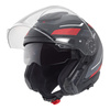 Kask otwarty SCHUBERTH J2 ECE SIGMA RED czarny czerwony