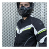 Kurtka tekstylna REBELHORN FLUX BLACK/ICE/FLO YELLOW czarny szary żółty fluo