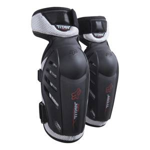 Ochraniacze łokci FOX TITAN RACE ELBOW BLACK czarny biały