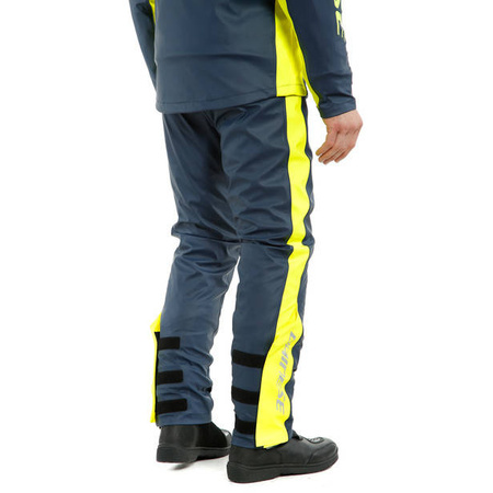 Spodnie przeciwdeszczowe DAINESE STORM 2 niebieski żółty fluo