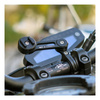 Motocyklowy zestaw do zamocowania telefonu MOTO BUNDLE SAMSUNG GALAXY S21+ NA KIEROWNICĘ BLACK czarny