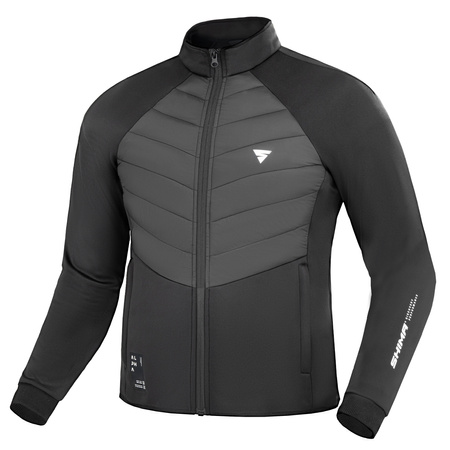 Kurtka tekstylna SHIMA ALPHA BLACK czarny