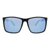 Okulary RED BULL SPECT BOW BLACK SZKŁA SMOKE BLUE MIRROR POL czarny niebieski