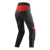 Spodnie skórzane damskie SHIMA MIURA 2.0 BLACK/RED czarny czerwony biały