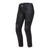 Jeansy motocyklowe damskie OZONE ROXY LADY WAXED BLACK czarny