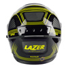Kask integralny LAZER RAFALE DARKSIDE BLACK/YELLOW czarny żółty fluo srebrny