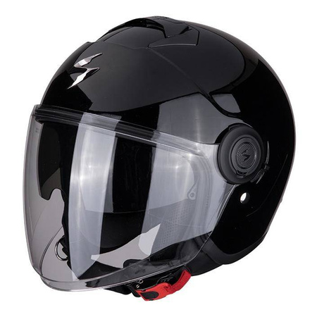 Kask otwarty SCORPION EXO-CITY SOLID BLACK czarny