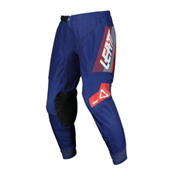Spodnie cross LEATT MOTO 4.5 ROYAL granatowy czerwony biały