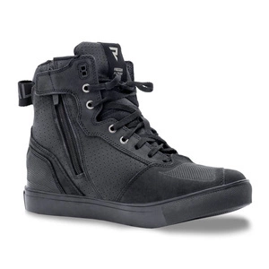 Trampki motocyklowe REBELHORN VANDAL BLACK/BLACK SOLE czarny