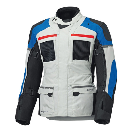 Kurtka tekstylna HELD CARESE 3  GREY/BLUE szary niebieski