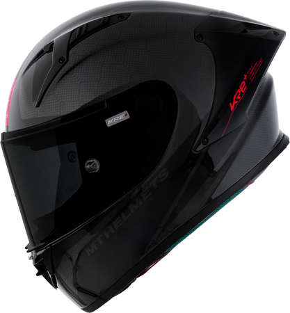 Kask integralny MT KRE+ S SOLID GLOSS CARBON/BLACK czarny