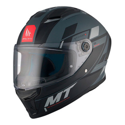 Kask integralny MT STINGER 2 ZIVZE MATT BLACK/GREY czarny szary