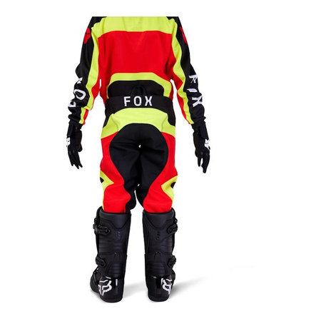 Bluza cross dziecięca FOX KIDS 180 BALLAST BLACK/RED czarny czerwony