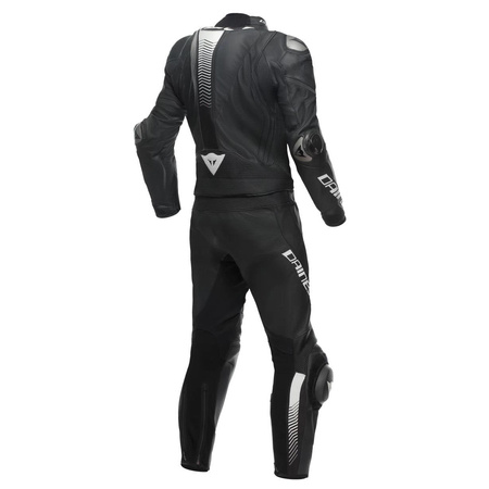 Kombinezon dwuczęściowy DAINESE LAGUNA SECA 5 BLACK/BLACK/WHITE czarny biały