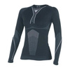 Koszulka termoaktywna damska DAINESE D-CORE DRY TEE LS LADY BLACK/WHITE czarny biały