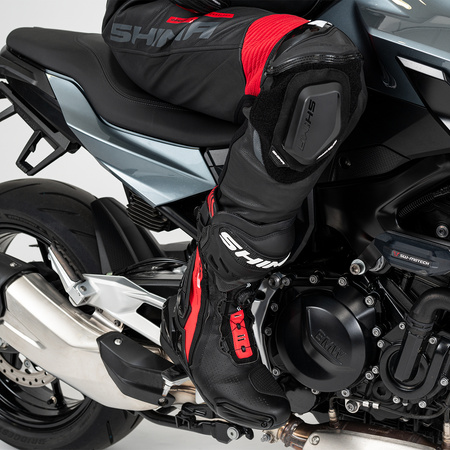 Kombinezon jednoczęściowy SHIMA HYPER RS BLACK/RED czarny czerwony szary