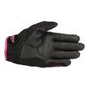 Rękawice miejskie damskie ALPINESTARS SMX-1 AIR V2 LADY BLACK/FUCHSIA czarny różowy