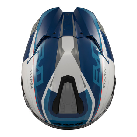 Kask integralny AXXIS HAWK EVO SV TITAN A7 GLOSS BLUE niebieski biały