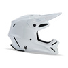 Kask cross FOX V3 RS CARBON SOLID WHITE biały