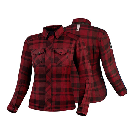 Koszula motocyklowa damska SHIMA RENEGADE LADY 2 RED czerwony
