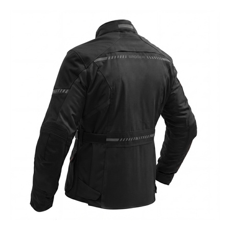 Kurtka tekstylna BROGER OVERLAND BLACK czarny