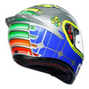 Kask integralny AGV K1 ROSSI MUGELLO 2015 srebrny niebieski żółty fluo zielony pomarańczowy czerwony