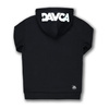 Bluza DAVCA LOGO REFLECTIVE czarny srebrny