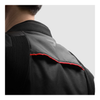 Kurtka tekstylna REBELHORN SWIFT BLACK/DARK GREY/RED czarny szary czerwony