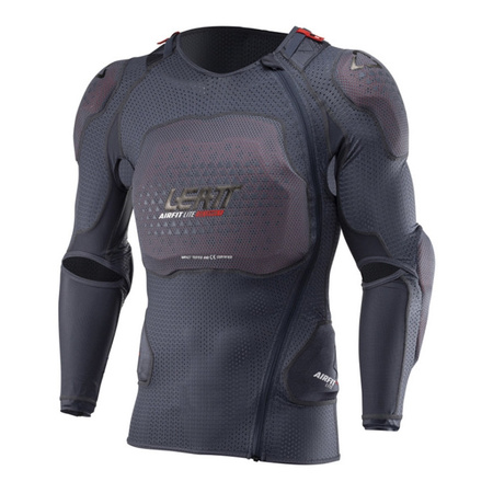 Koszulka z ochraniaczami LEATT 3DF AIRFIT LITE EVO STEALTH szary