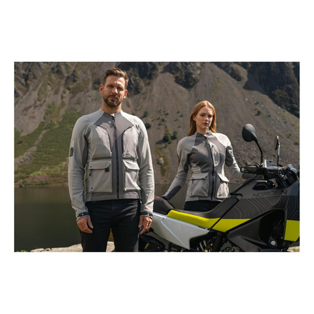 Kurtka tekstylna KNOX TOR LIGHT GREY szary