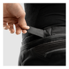 Spodnie tekstylne REBELHORN BORG II SHORT BLACK czarny
