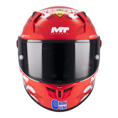 Kask integralny MT KRE+ S YAMANAKA RED/WHITE/BLUE czarny biały niebieski