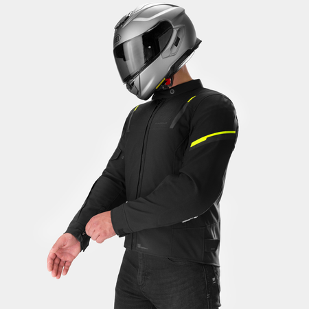 Kurtka tekstylna SHIMA RUSH 3.0 G2 FLUO czarny żółty fluo