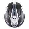 Kask otwarty AXXIS BLAZER SV TRAFFIC B0 MATT czarny szary biały
