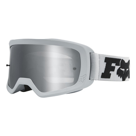 Gogle motocyklowe FOX MAIN II LINC SPARK LIGHT GREY szary czarny