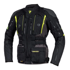 Kurtka tekstylna REBELHORN PATROL BLACK/FLO YELLOW czarny żółty fluo