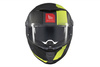 Kask integralny MT THUNDER 4 SV THREADS MATT GREY/GREEN szary żółty fluo zielony
