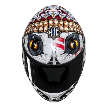 Kask integralny HJC RPHA 12 KEPINA WHITE/RED biały czerwony